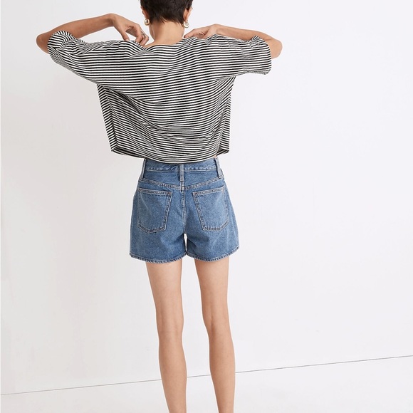 Madewell Double-Faced Henley Tee in Stripe - Small - NWT - Picture 5 of 5